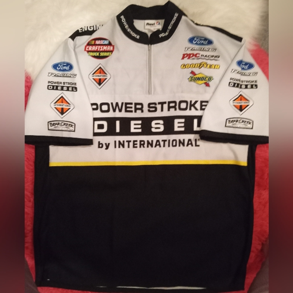 Power Stroke Diesel International Racing Team Pit Crew Shirt Size 2XL